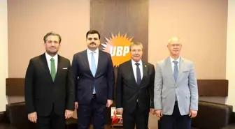 AK Parti Genel Sekreteri İnan, KKTC Cumhurbaşkanı Tatar'ı ziyaret etti