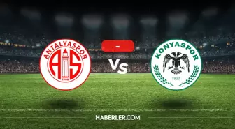 Antalyaspor Konyaspor maçı kaç kaç, bitti mi? MAÇ SONUCU! Antalyaspor Konyaspor golleri kim attı, canlı maç anlatımı!