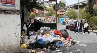 Maaş krizi çözülemedi, Beşiktaş'ta çöp dağları oluştu