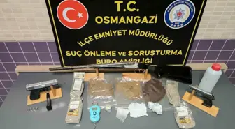 Bursa'da uyuşturucu tacirlerine büyük operasyon: 6 gözaltı