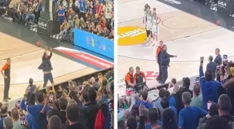 Anadolu Efes taraftarı ile Ergin Ataman arasında gerginlik! Salonu terk etti