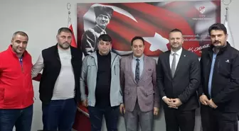 Kazım Karabekir Stat Müdürü Ala'dan TFF Bölge Temsilcisine Ziyaret