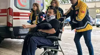 Bursa'da Yağış Sonrası Trafik Kazası: Sürücü Yaralandı