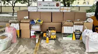 Aydın'da Jandarma Baskınında 685 Bin Makaron Ele Geçirildi