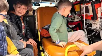 Anaokulu Öğrencileri 112 Acil Servisi Ziyaret Etti