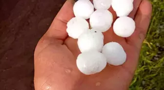 Siverek'te Dolu Yağışı ve Hortum Korkusu