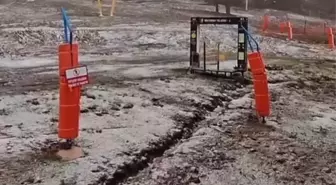 Uludağ'da Mayıs Ayında Kar Yağışı Etkili Oldu
