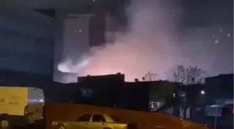 Zeytinburnu'nda sanayi sitesinde yangın -1