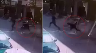 3.7'lik depremde bir binanın balkonu çöktü! Yaralı var