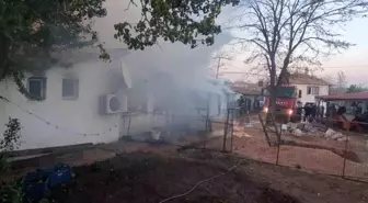 Kırklareli'nde Müstakil Evde Yangın Çıktı