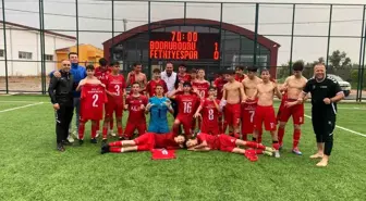 Bodrum Birlikspor U-15 Futbol Takımı Türkiye Şampiyonası'na Katılma Hakkı Kazandı