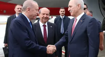 Cumhurbaşkanı Erdoğan KKTC'ye Gitti