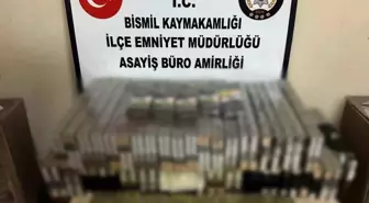 Bismil'de Kaçak Tütün ve Tabanca Mermileri Ele Geçirildi