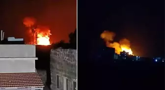 İsrail, Suriye'nin 5 kentini vurdu