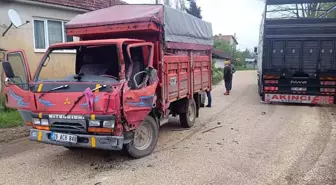 Bilecik'te Kamyon Çarpışması: 1 Yaralı