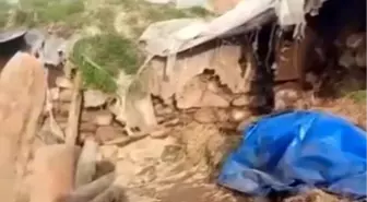 Kars'ta Şiddetli Yağış Ahırı Çökerdi: İki Büyükbaş Hayvan Telef Oldu