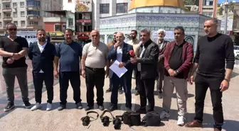 Kilis'te Gazze için hayır çarşısı