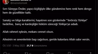 Sırrı Süreyya Önder'e Veda: Barış ve Kardeşlik İçin Bir Söz