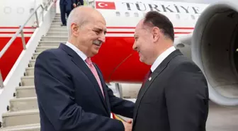 TBMM Başkanı Numan Kurtulmuş KKTC'ye Gitti