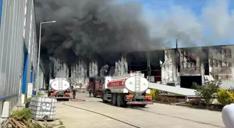 Tekirdağ'da Fabrika Yangını: Peş Peşe Patlamalar