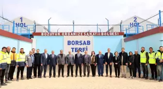 Bozüyük OSB'ye Modern Su Deposu ve Terfi Binası Açıldı
