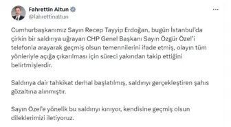 Cumhurbaşkanı Erdoğan, Özgür Özel'i telefonla arayarak geçmiş olsun dileklerini iletti