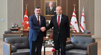Cevdet Yılmaz, KKTC Cumhurbaşkanı Ersin Tatar ile Görüşme Gerçekleştirdi
