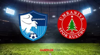 Erzurumspor Ümraniyespor CANLI izle! Erzurumspor-Ümraniyespor maçı HD, şifresiz nasıl izlenir? Maç bilgileri!