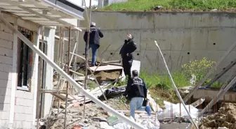 Samsun'da İnşaat İşçisi Düşerek Yaralandı