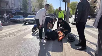 İnegöl'de Motosiklet Kazası: İki Yaralı