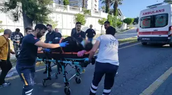 Kuşadası'nda Motosiklet Kazası: Sürücü Ağır Yaralandı