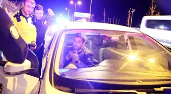 Aksaray'da Alkollü Sürücü Kovalamaca Sonrası Yakalandı