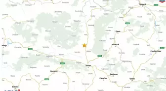 Kütahya'nın Simav ilçesinde 4 büyüklüğünde deprem