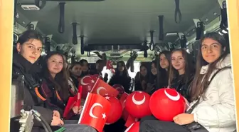 Öğrenciler Jandarma Ulaştırma Eğitim Merkezi'ni Ziyaret Etti