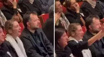 Önder'in kızı ekranda babasını görünce gözyaşlarına boğuldu