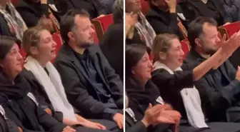 Önder'in kızı ekranda babasını görünce gözyaşlarına boğuldu