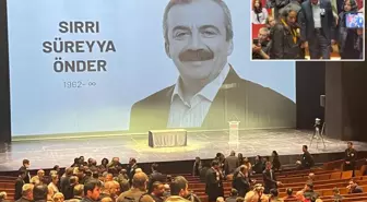 Sırrı Süreyya Önder son yolculuğuna uğurlanıyor! İlk tören AKM'de