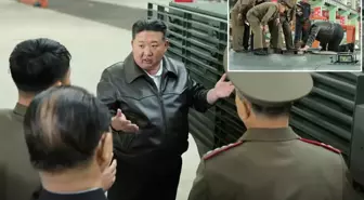 Tank fabrikasını gezen Kuzey Kore lideri Kim daha fazla üretim talimatı verdi