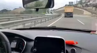 Sakarya'da Hız Limiti İhlali Yapan Kamyona 12 Bin Lira Cezası