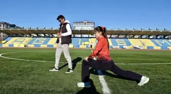 Ağrı'nın atletizm yıldızları olimpiyat hedefi için ter döküyor