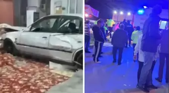 Alkollü olduğu iddia edilen sürücü camiye daldı
