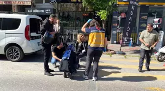 Aydın'da Motosiklet ve Otomobil Çarpıştı, Kadın Sürücü Yaralandı