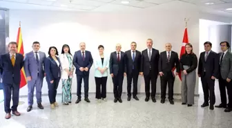 Şimşek ve Makedonya Maliye Bakanı İş Birliği İçin Bir Araya Geldi
