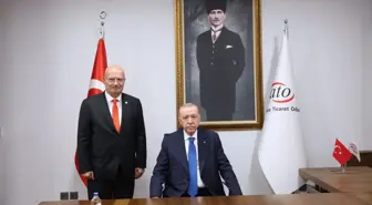 Cumhurbaşkanı Erdoğan, Ankara Ticaret Odasını ziyaret etti