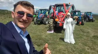 Traktörlü Düğün Konvoyu İle Farkındalık Yaratıldı