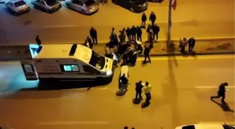 Akyurt'ta Motosiklet Kazası: Yaya ve Sürücü Yaralandı