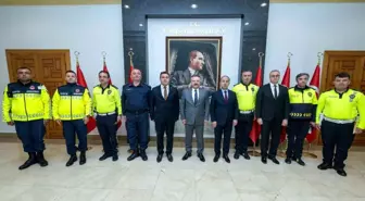 Eskişehir'de Trafik Personeline Başarı Belgeleri Verildi