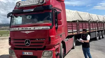 Uşak'ta Kurban Bayramı Öncesi Canlı Hayvan Taşıma Araçları Denetlendi