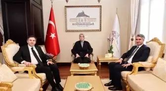 Bakan Yardımcıları Afyonkarahisar'da Projeleri Görüşmek İçin Bir Araya Geldi