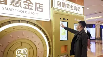 Şanghay'da Akıllı Altın ATM'si Hizmete Girdi